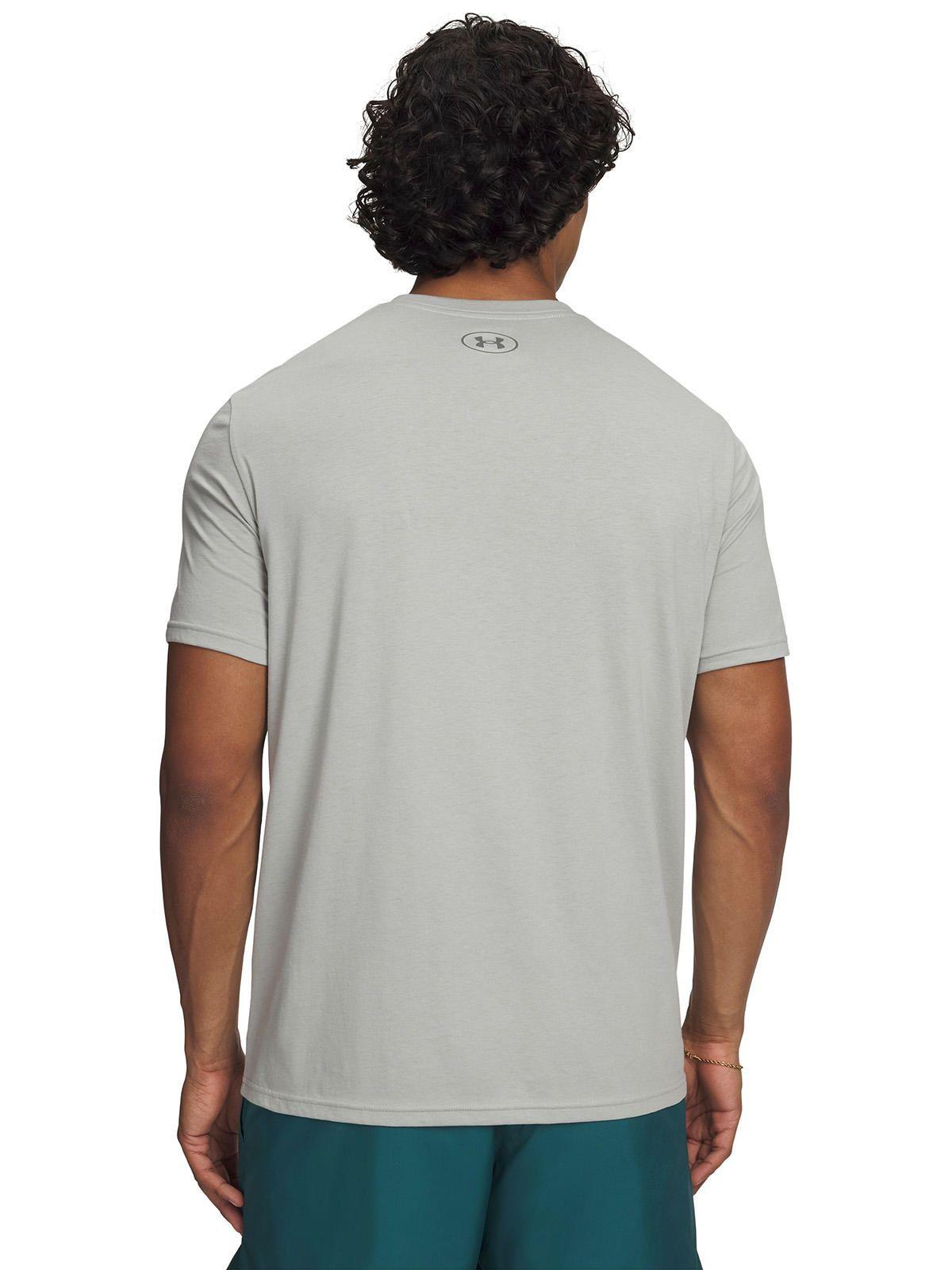 Polera M/C Hombre Left Chest Logo Gris-1