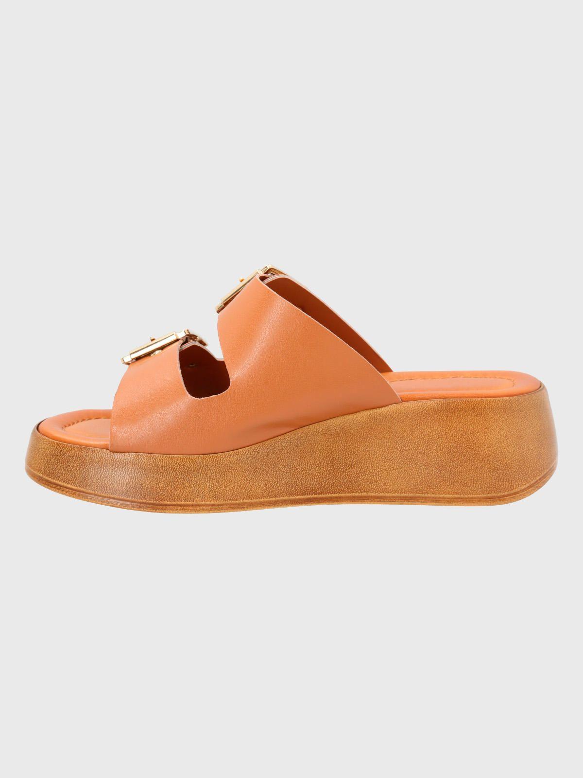 Sandalia Naranja Mujer Carlotta -4