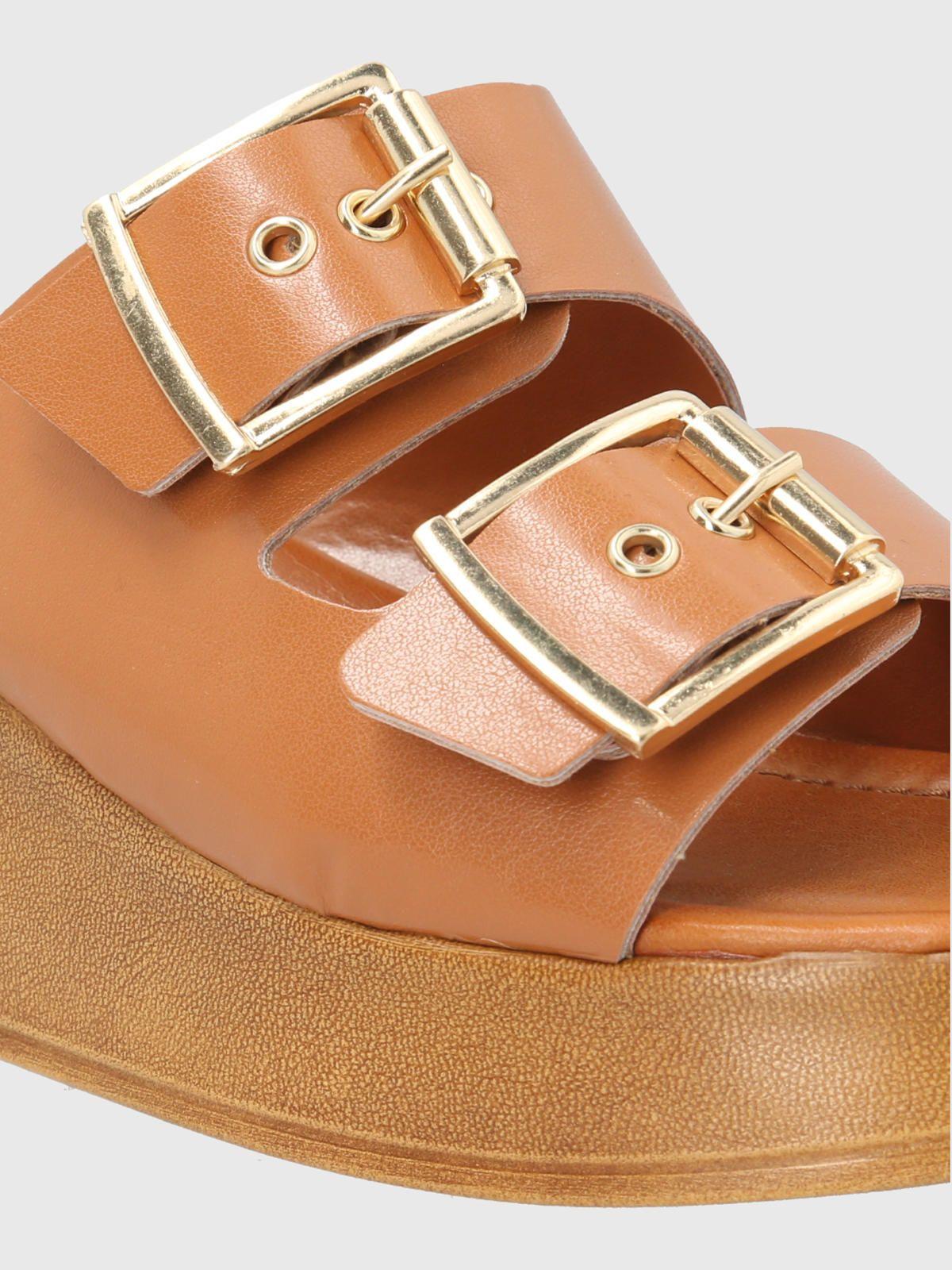 Sandalia Naranja Mujer Carlotta -6