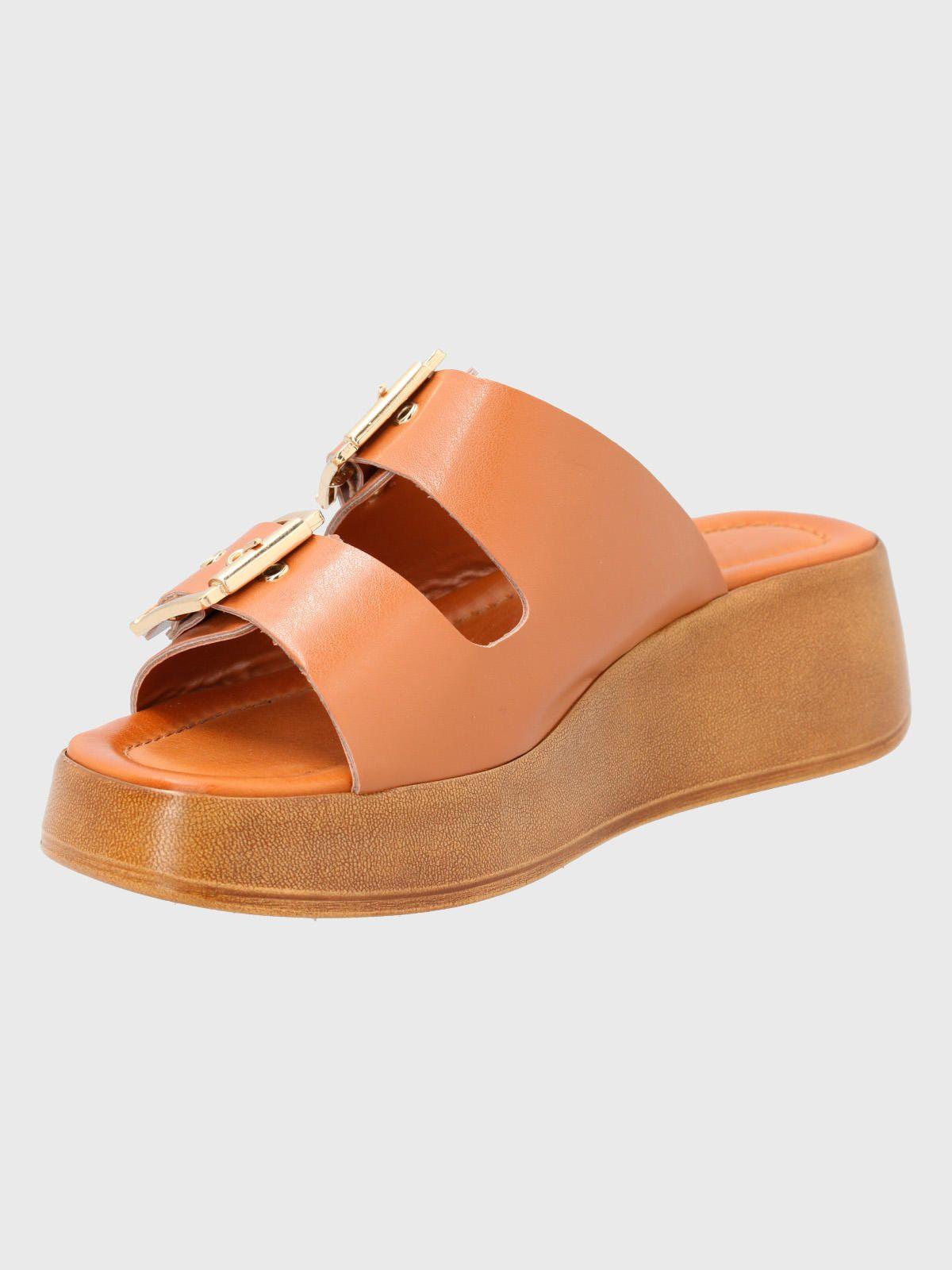 Sandalia Naranja Mujer Carlotta -3