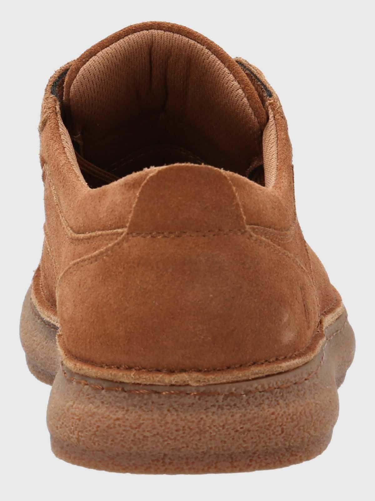 Zapatilla Cuero Hombre Gared Café-6