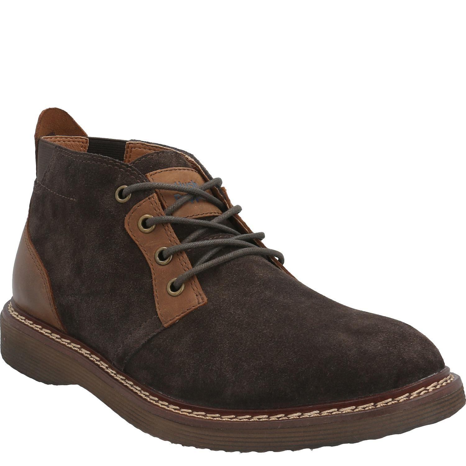 Botin Cuero Hombre Nebula Marrón Hush Puppies | Paris.cl