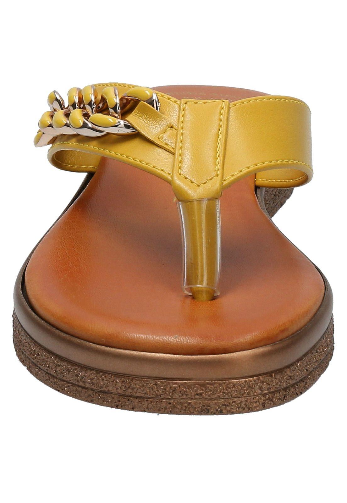 Sandalia Mujer Donatella Amarillo-2