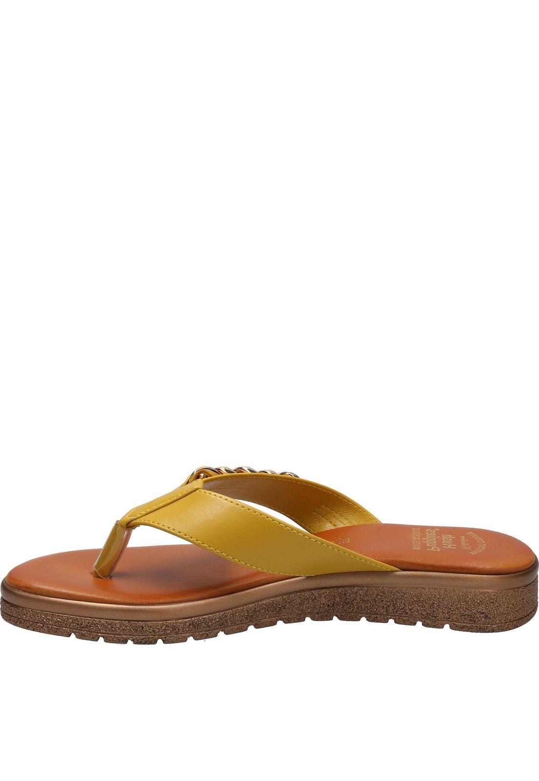 Sandalia Mujer Donatella Amarillo-4