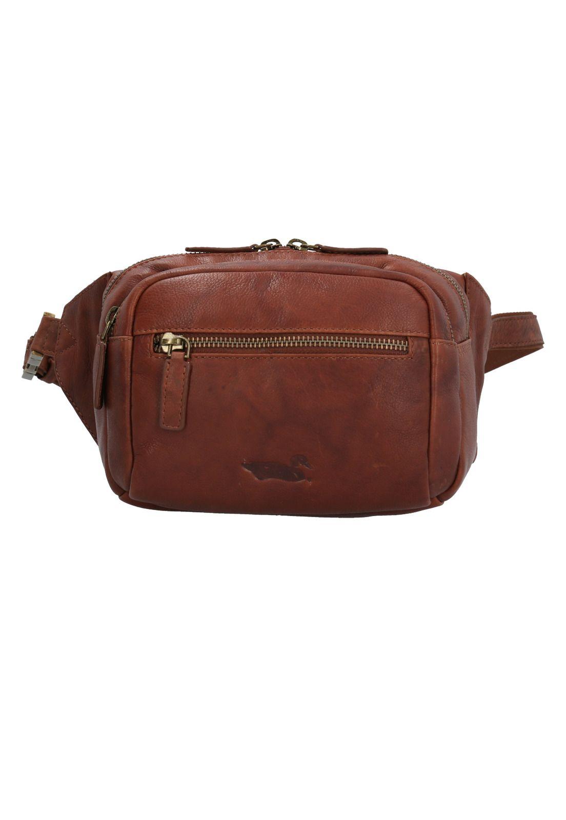 Banano Cuero Unisex Aq Cobb Waist Cognac-0