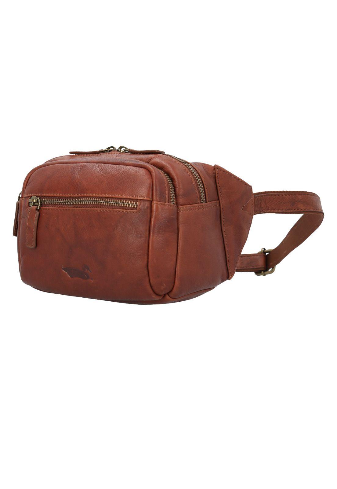 Banano Cuero Unisex Aq Cobb Waist Cognac-1
