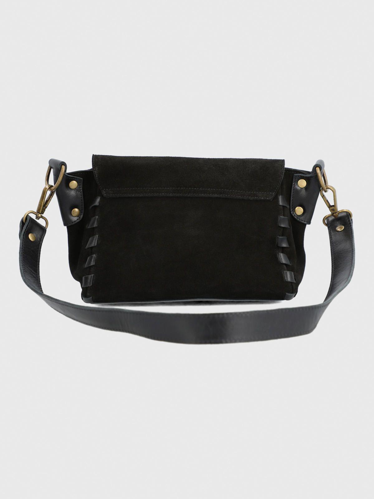 Cartera Cuero Mujer Elliott Cross Negro-2