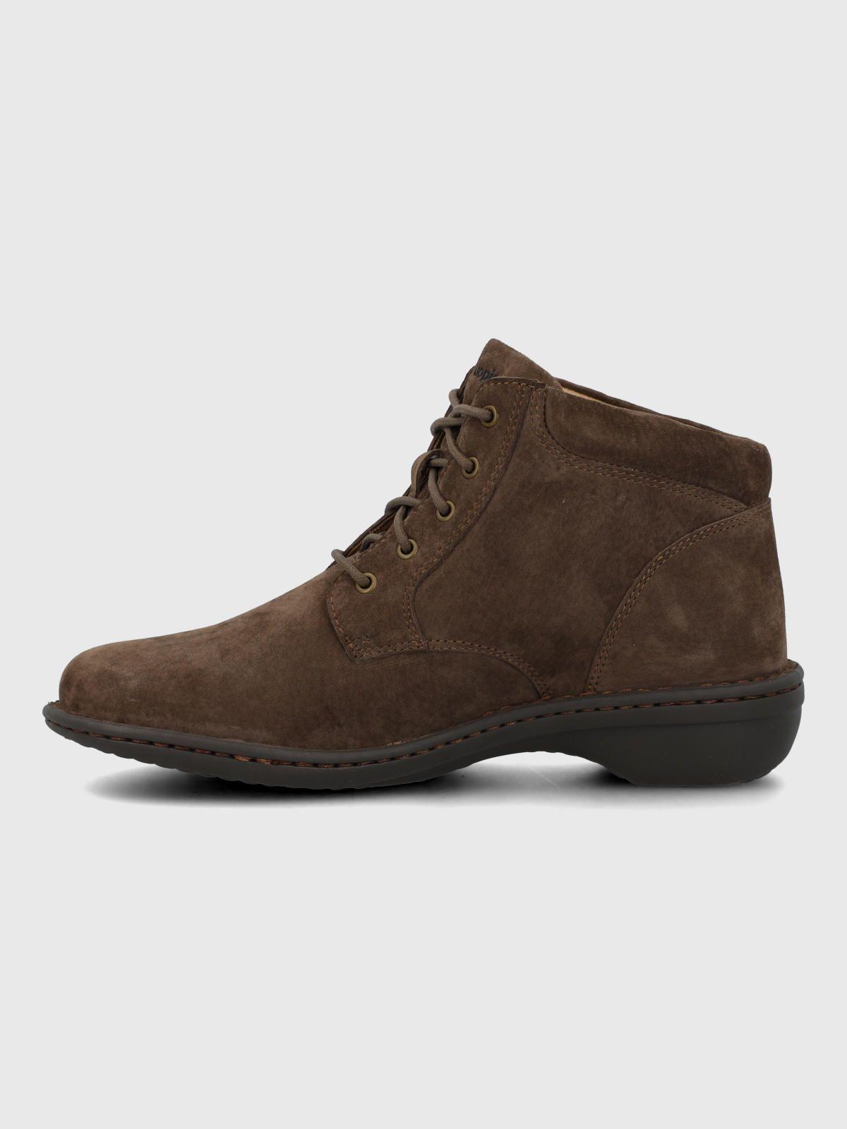 Botin Cuero Sazon Café Mujer-4