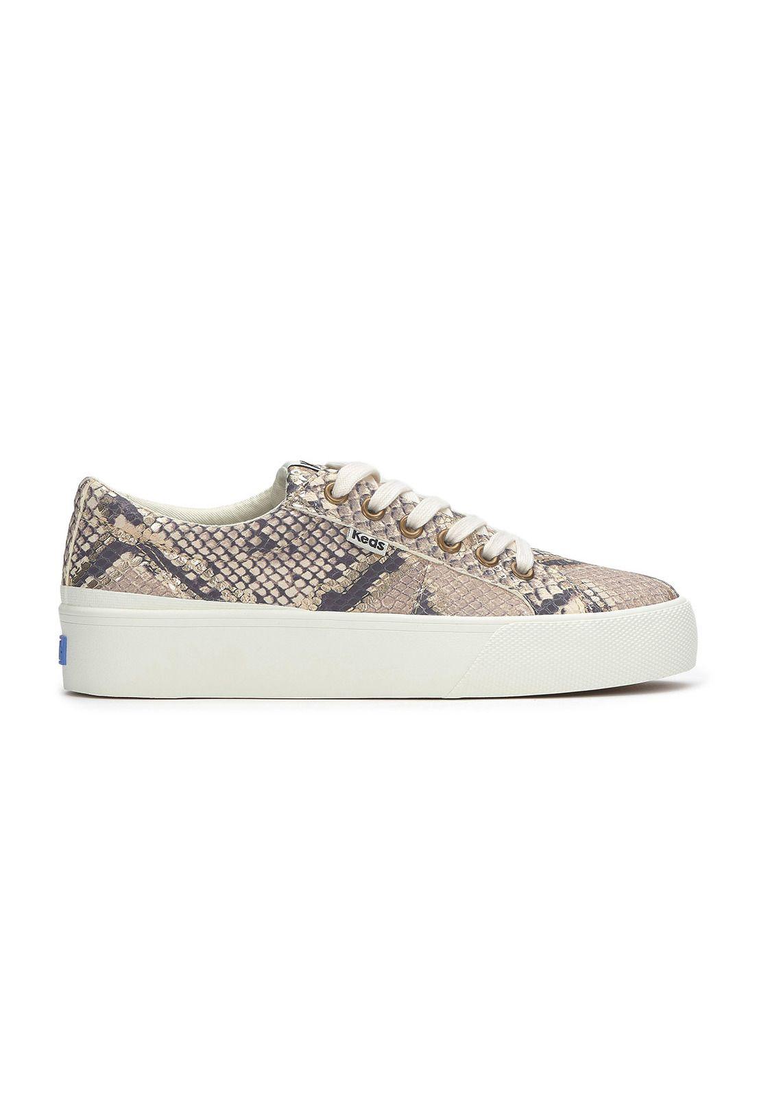 Zapatilla Cuero Mujer Jump Kick Duo Café-0