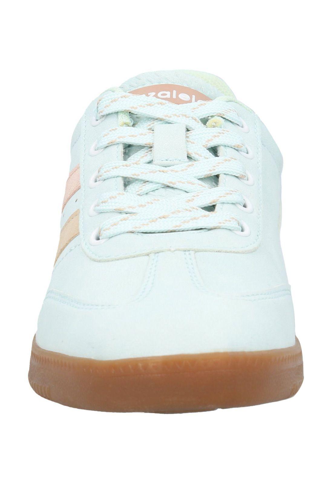 Zapatilla Mujer Gera Menta Beige-3