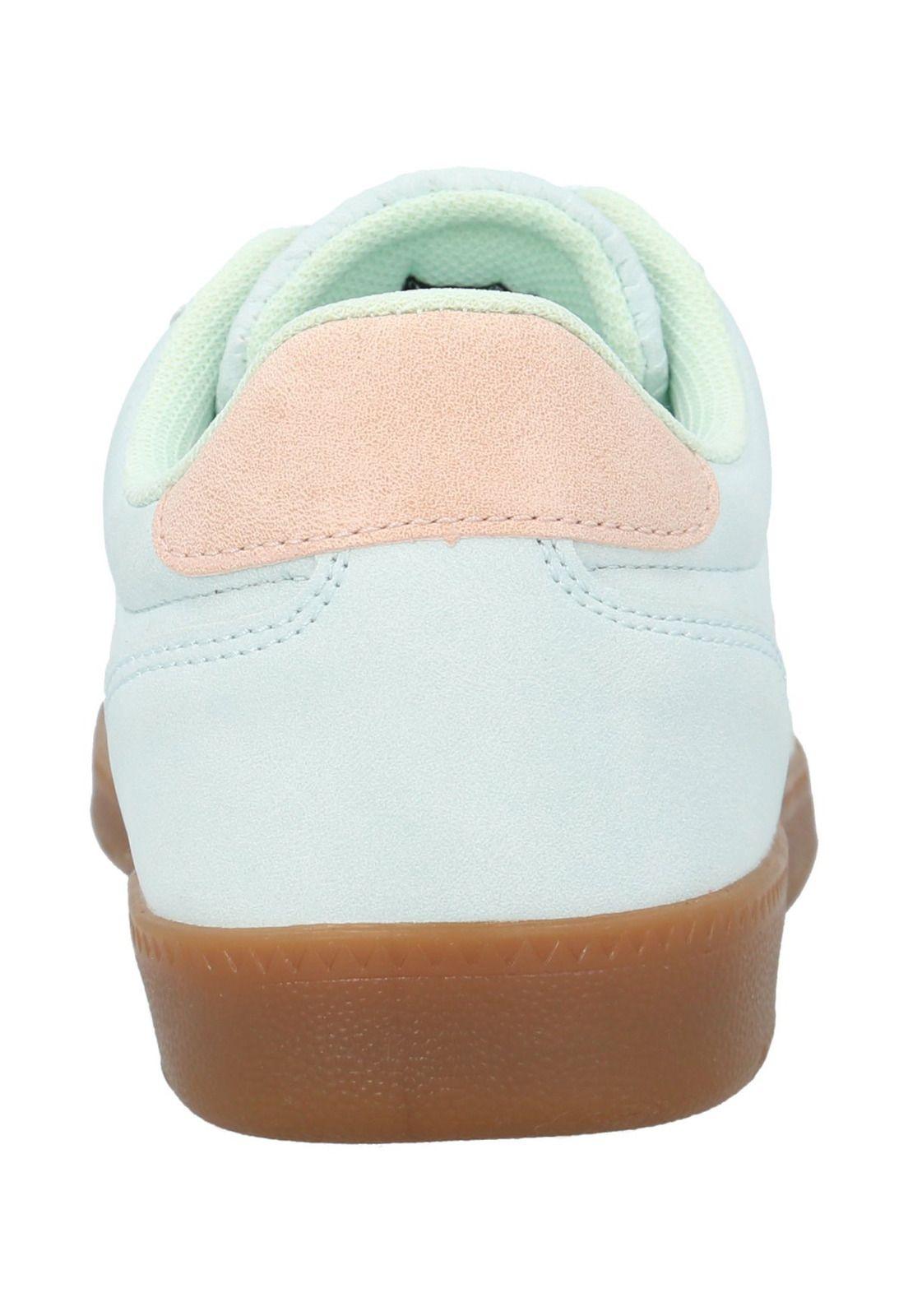 Zapatilla Mujer Gera Menta Beige-6
