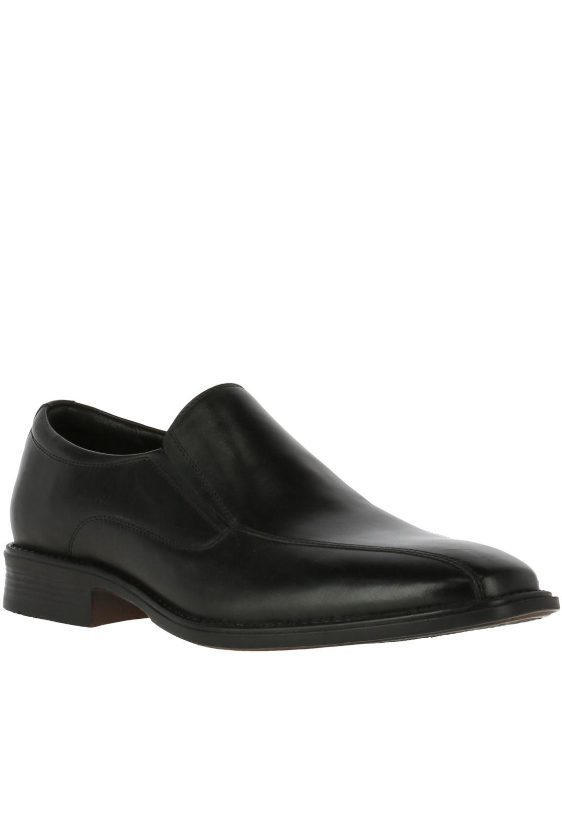 Slip On Cuero Arthur Regent Negro-1