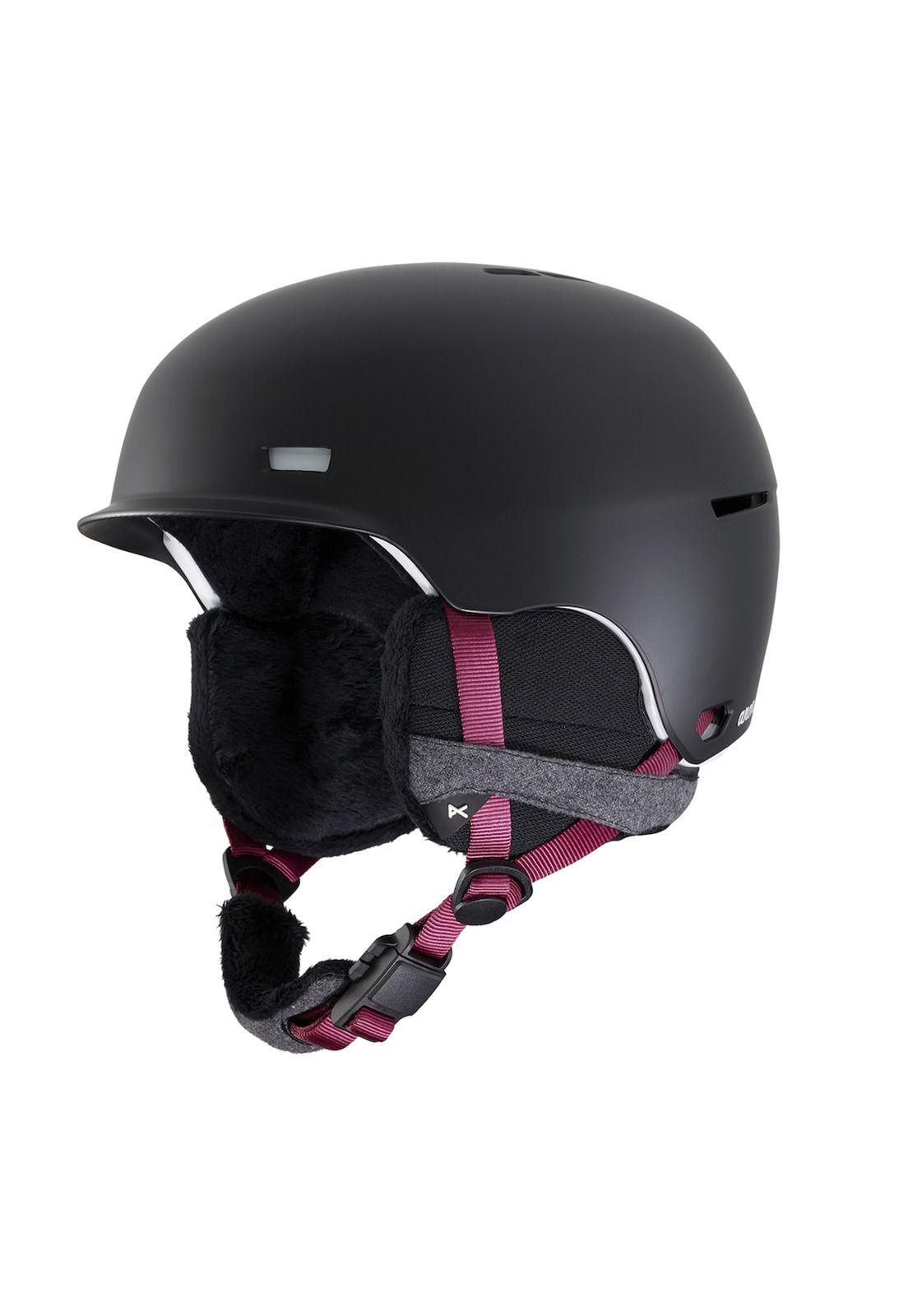 Casco Mujer Raven Negro Anon-2