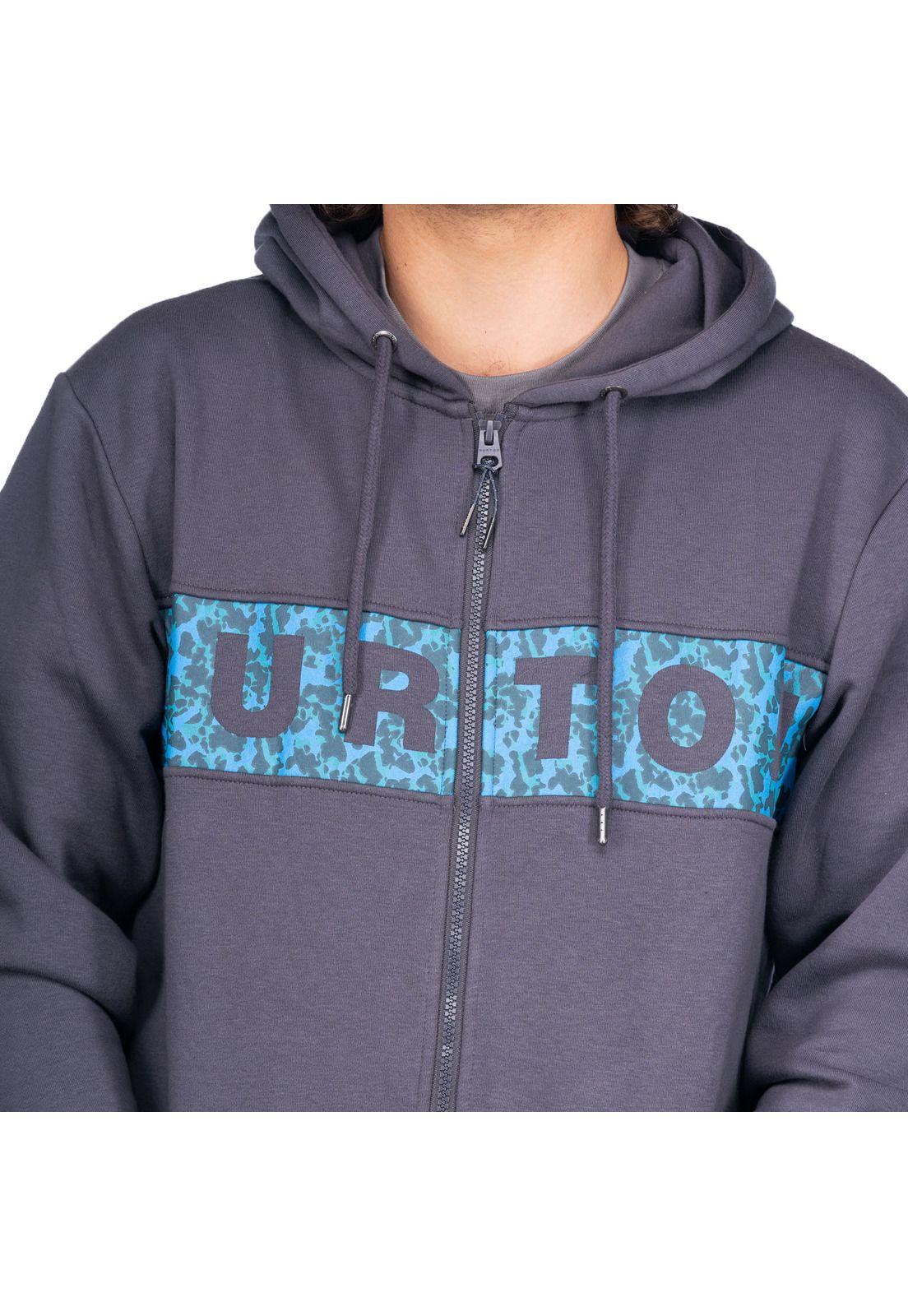 Polerón Hombre Logo Tie Grafito -3