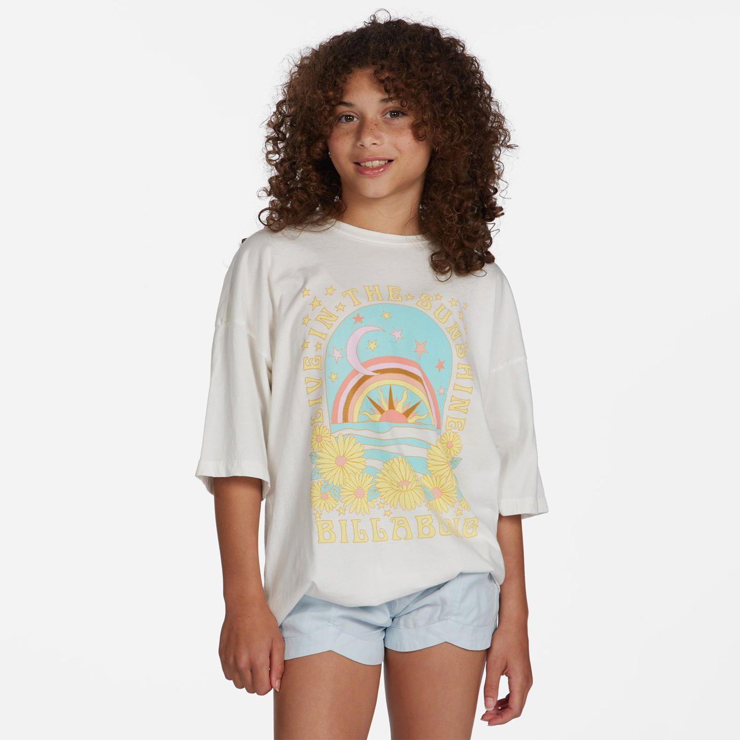 Polera M/C Niña In The Sunshine G Te Blanco-0