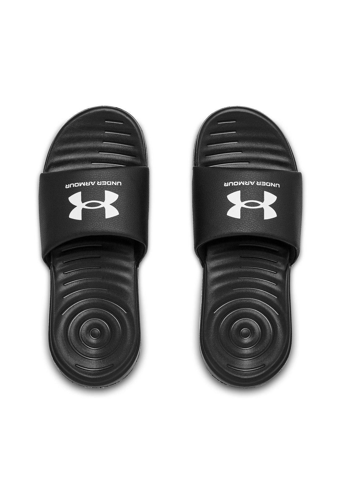 Sandalia UA Ansa Fix para mujer Negro-4
