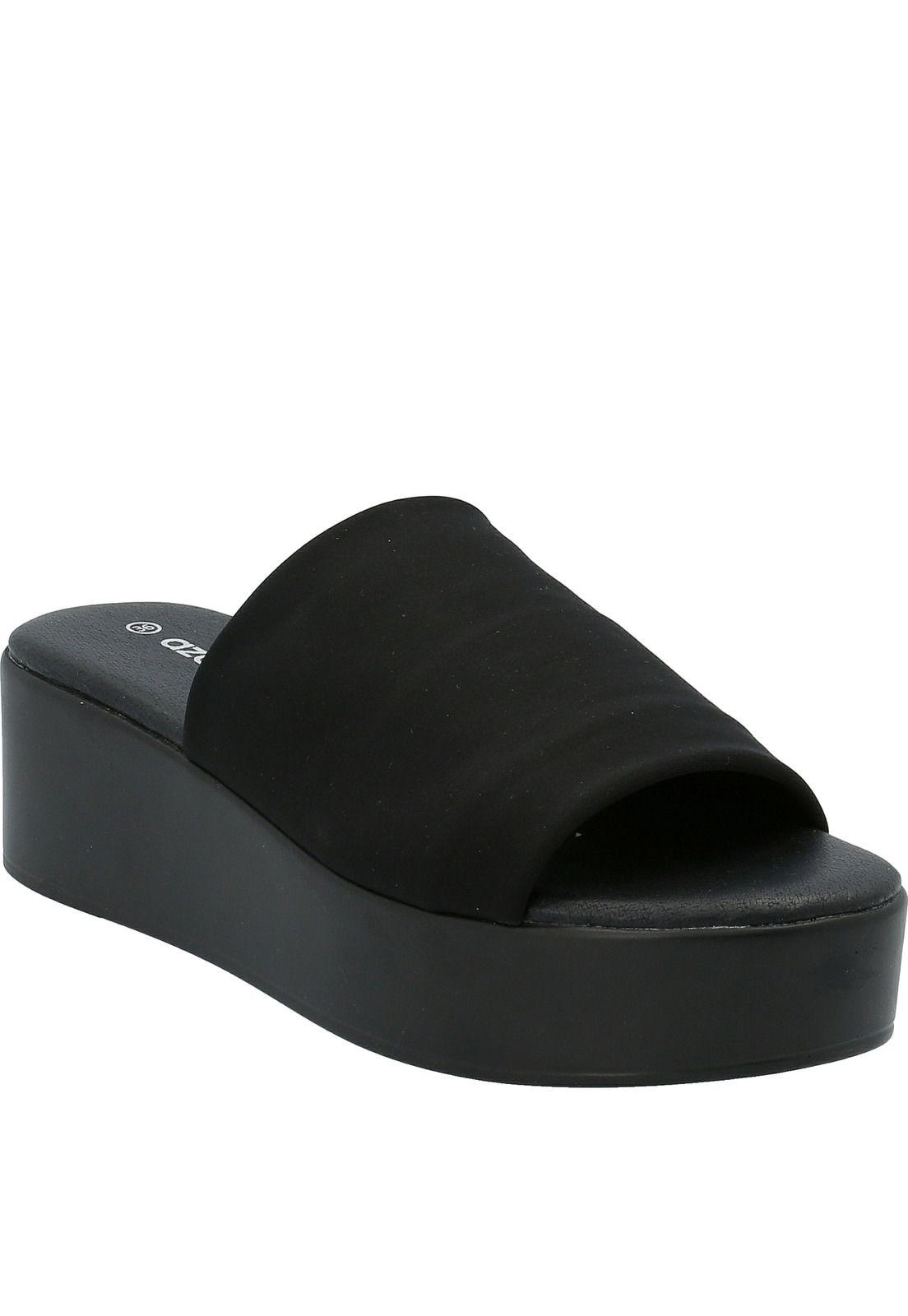 Sandalia Mujer Lucila Negro-0