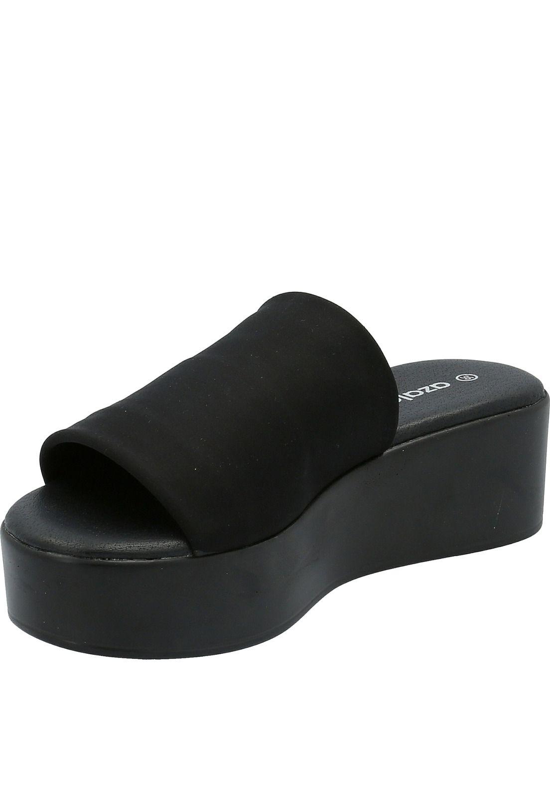 Sandalia Mujer Lucila Negro-3