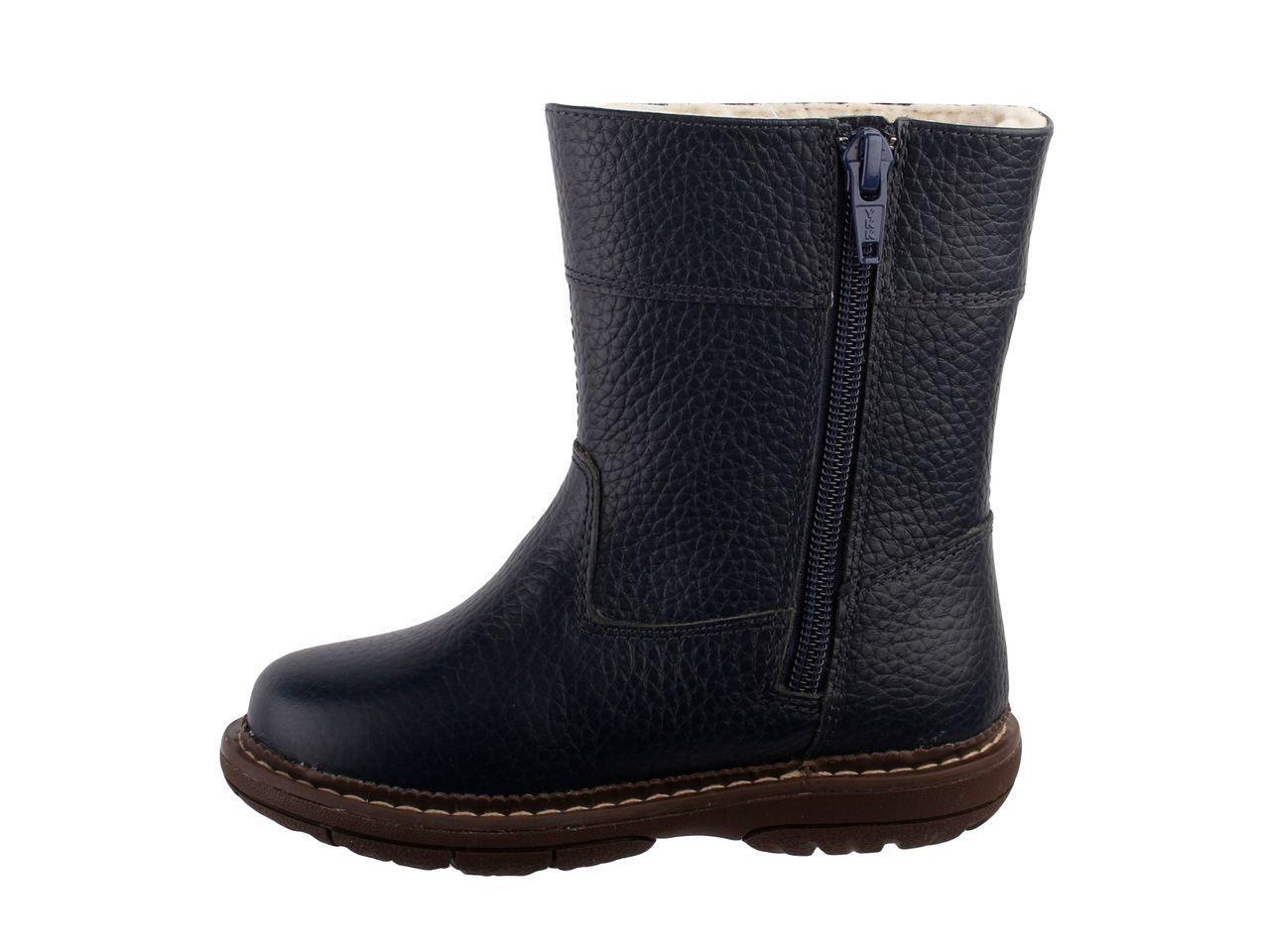 Bota Cuero New Yuma Azul-2