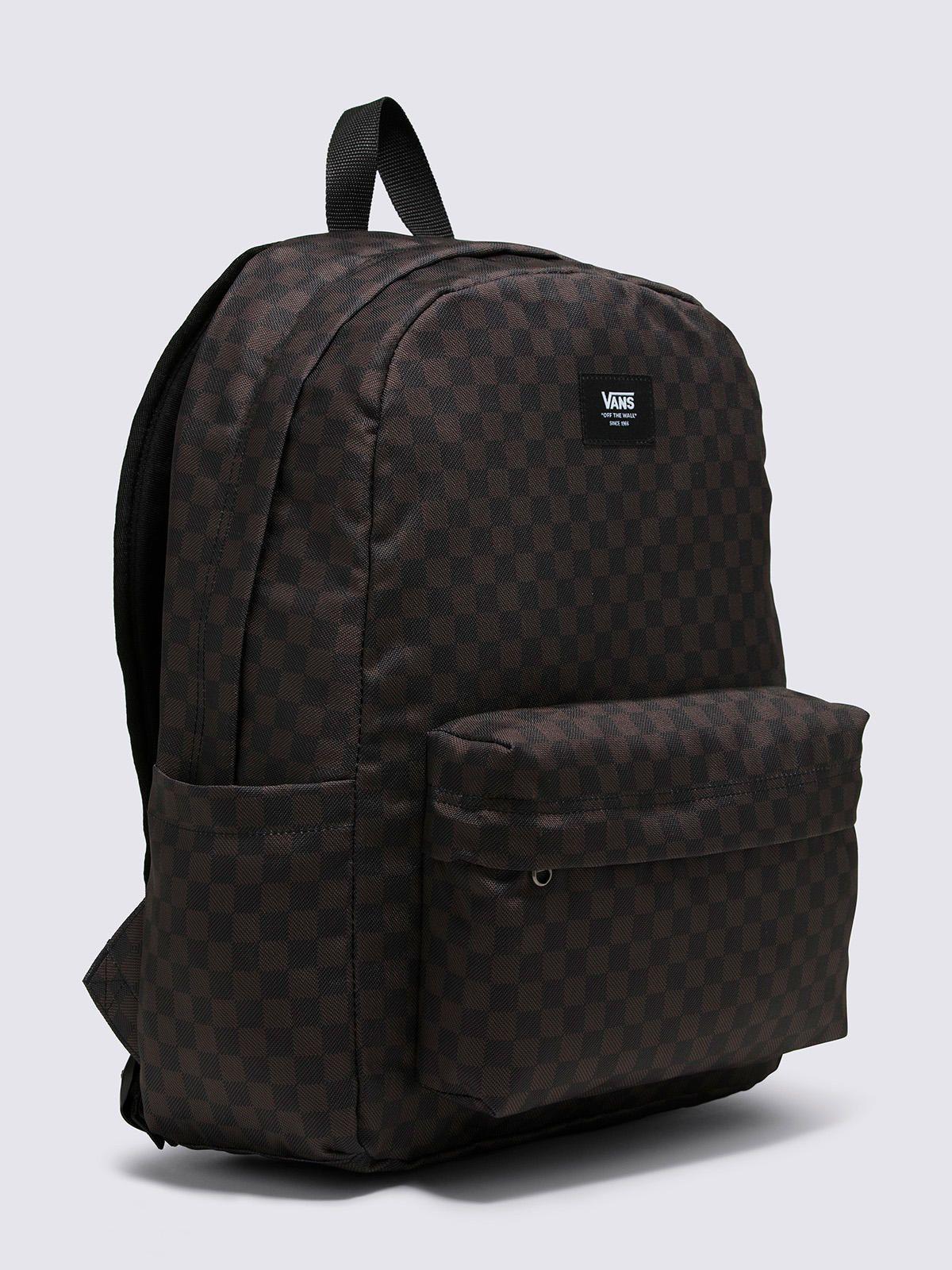 Mochila Unisex Old Skool Check Negro-4