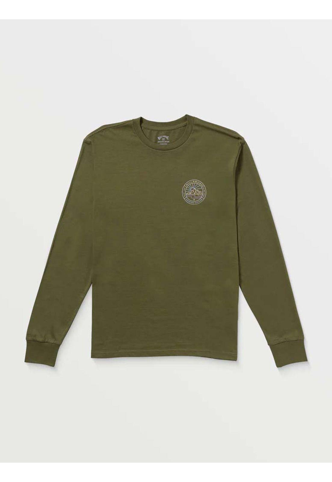 Polera Manga Larga Rockies A/Div Verde Billabong-6