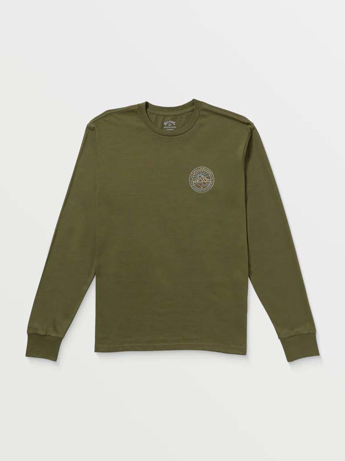 Polera Manga Larga Rockies A/Div Verde Billabong-6