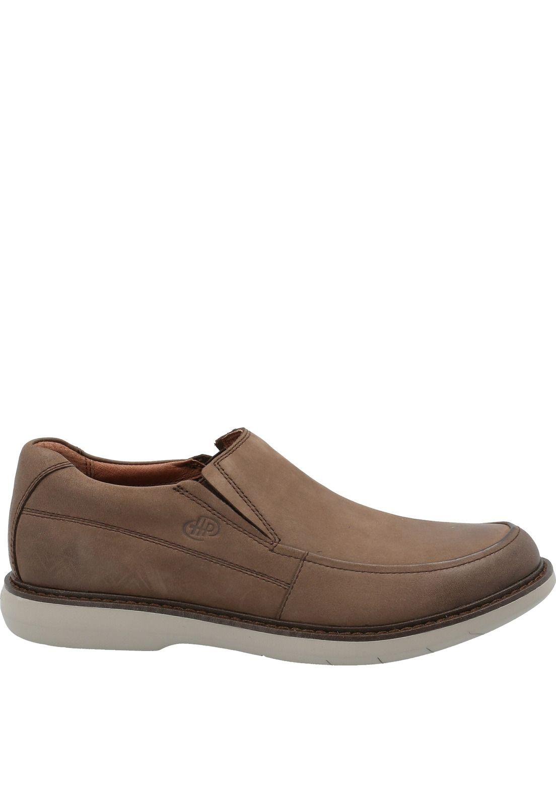 Zapato Cuero Hombre Oregon Taupe-1
