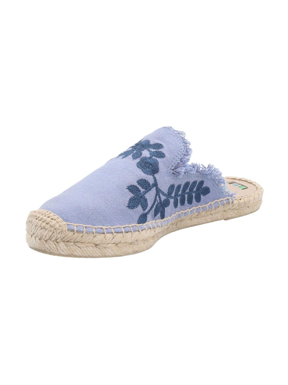 Alpargata Algodón Mujer Yuki Azul-4