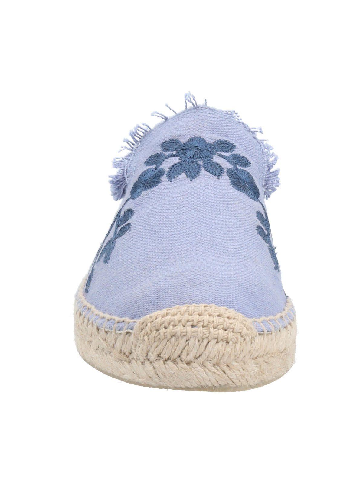 Alpargata Algodón Mujer Yuki Azul-3