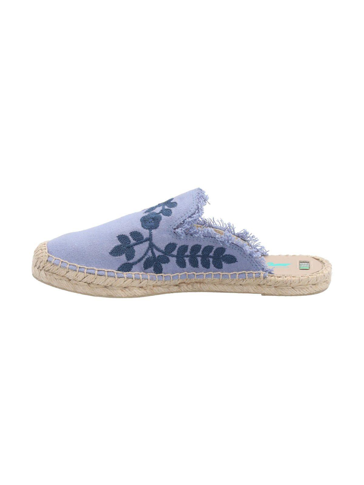 Alpargata Algodón Mujer Yuki Azul-5
