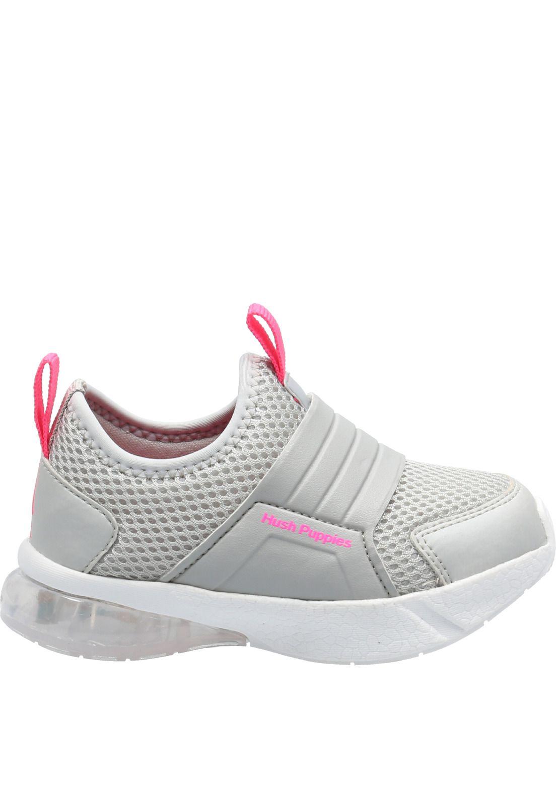 Zapatilla Con Luces Light Flex Gris Claro-1