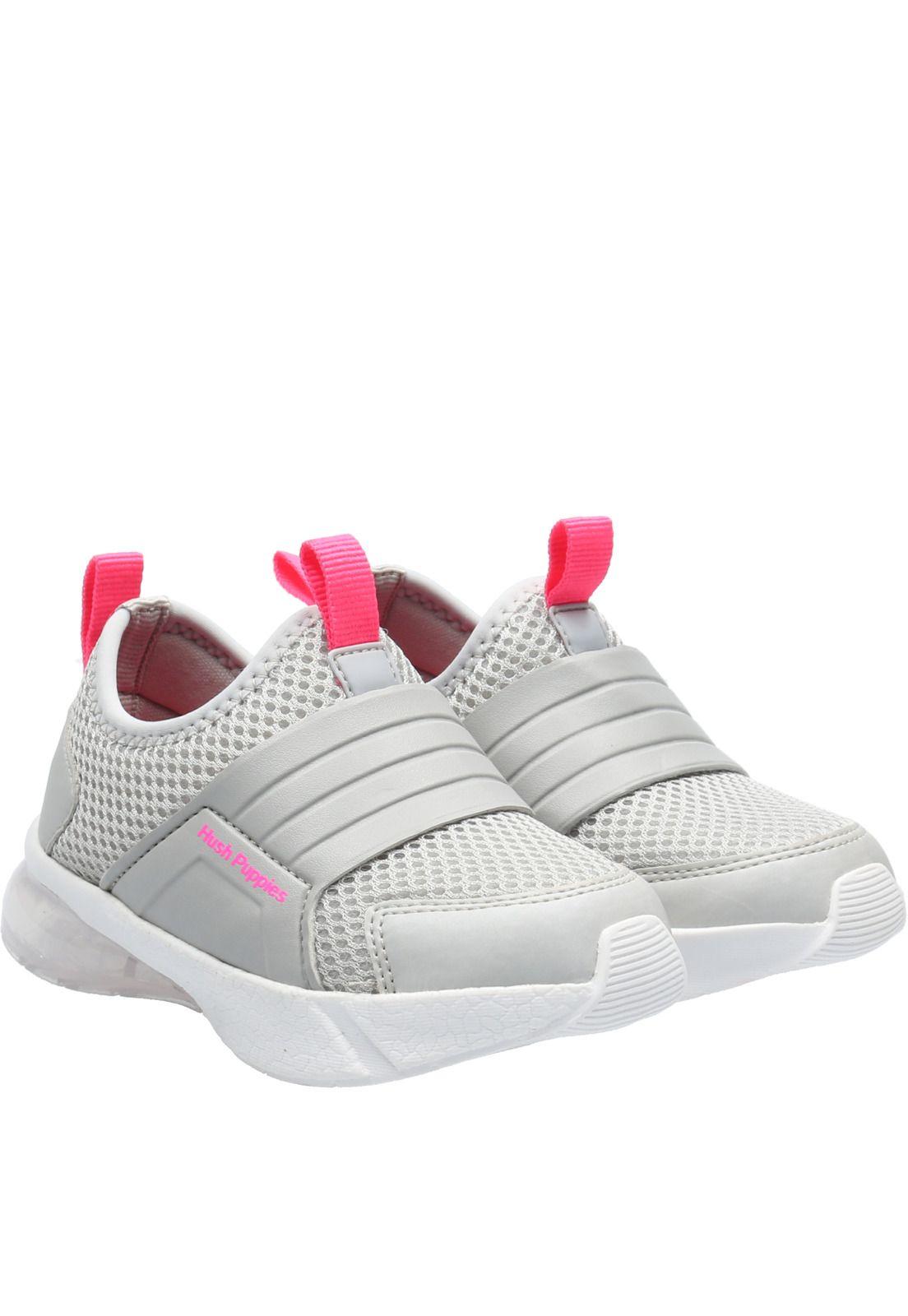 Zapatilla Con Luces Light Flex Gris Claro-7