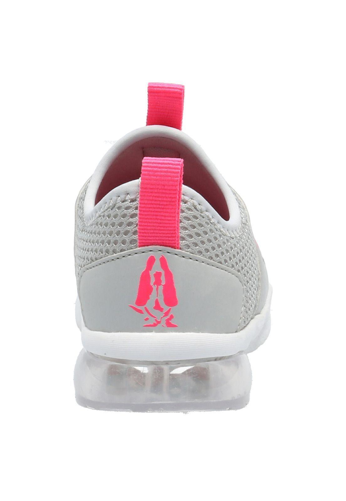 Zapatilla Con Luces Light Flex Gris Claro-6
