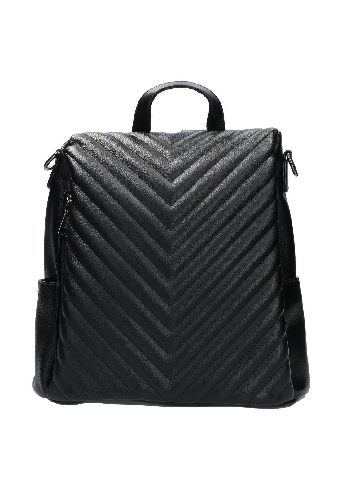 Mochila Convertible Mujer Rita I Negro-0