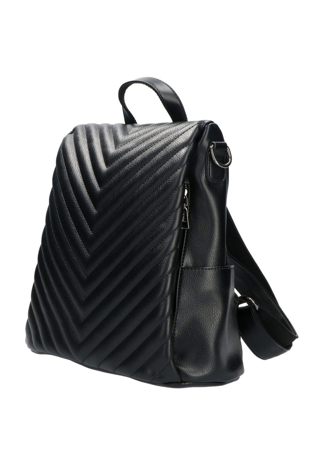 Mochila Convertible Mujer Rita I Negro-1