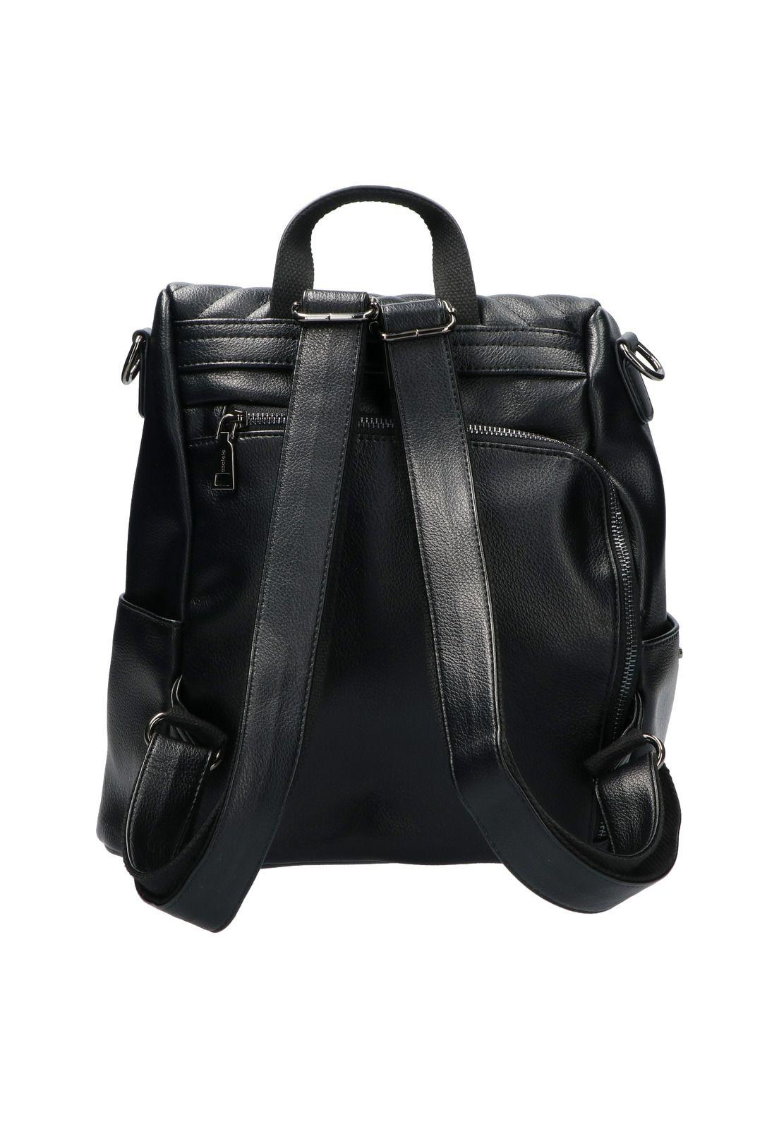 Mochila Convertible Mujer Rita I Negro-2