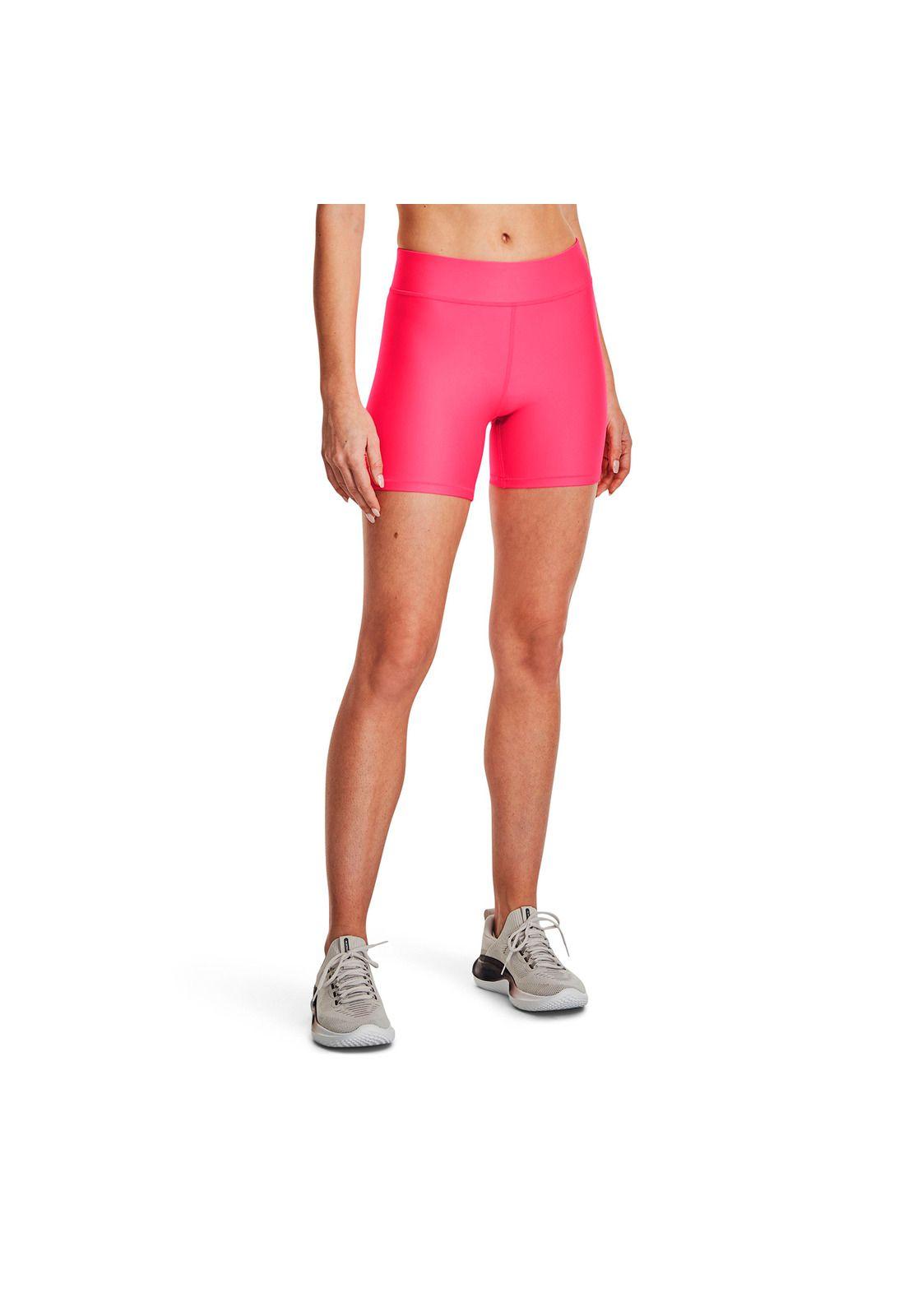 Short Training Mid Rise Fucsia Mujer-0