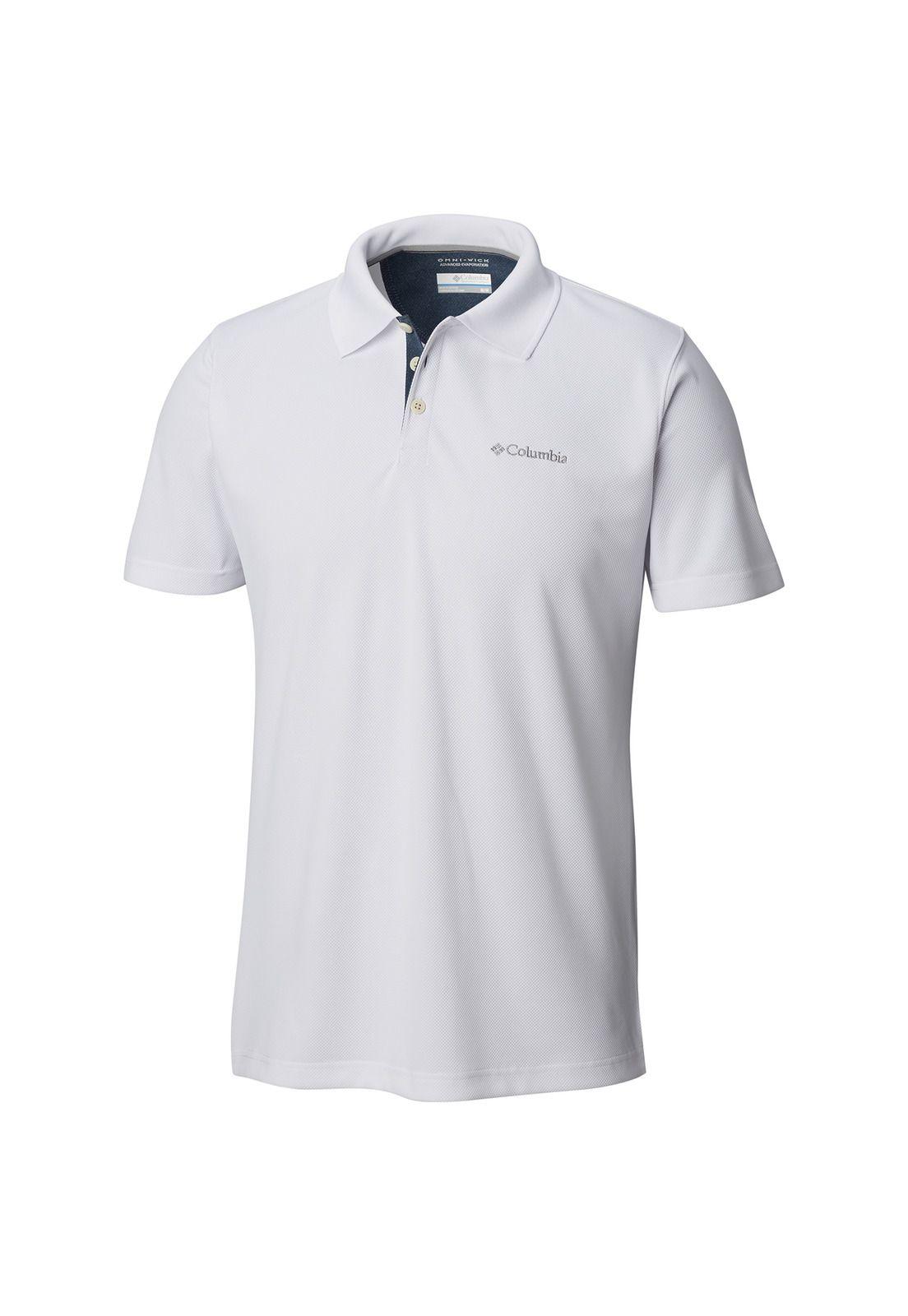 Polera Manga Corta Hombre Polo Utilizer Blanco-3