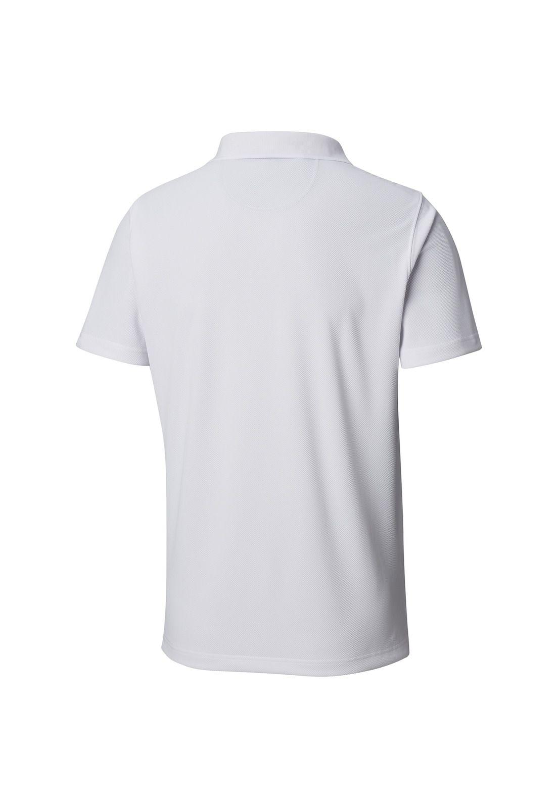Polera Manga Corta Hombre Polo Utilizer Blanco-4