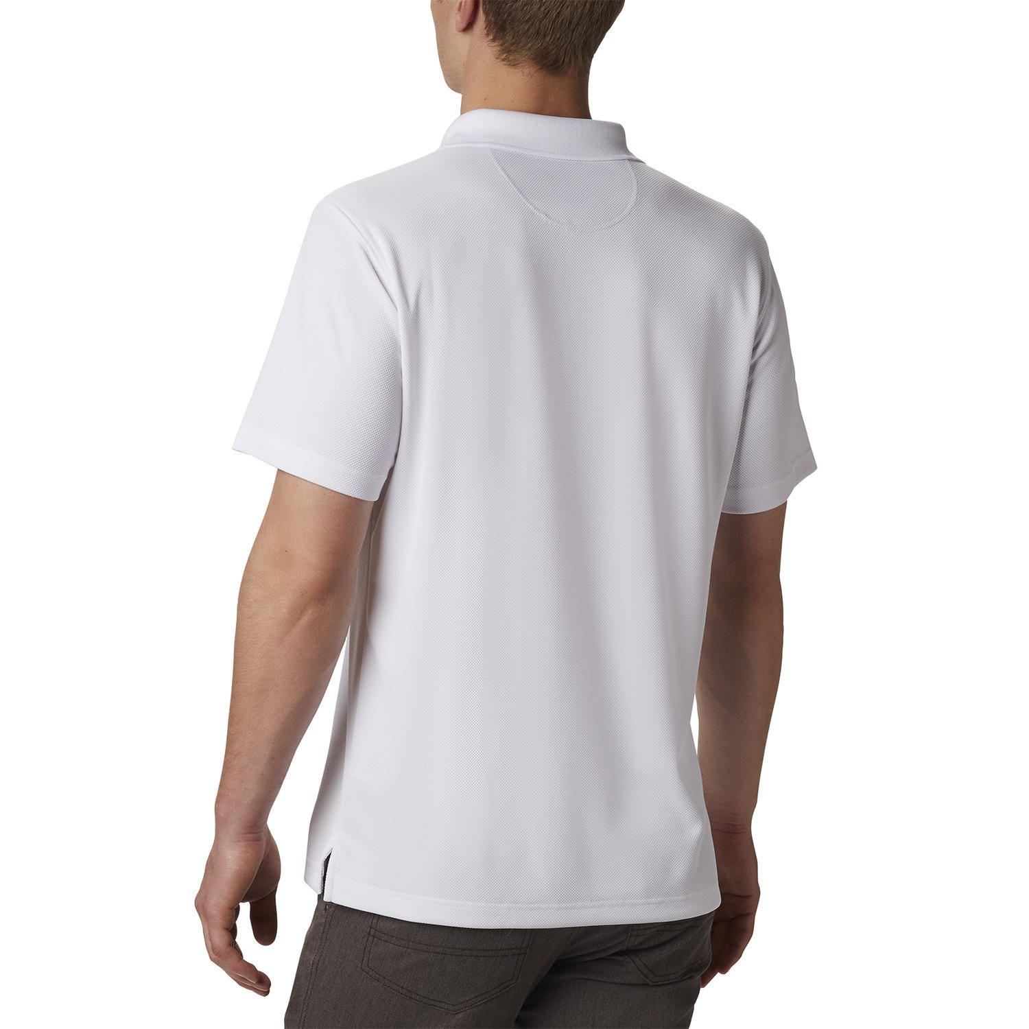 Polera Manga Corta Hombre Polo Utilizer Blanco-1