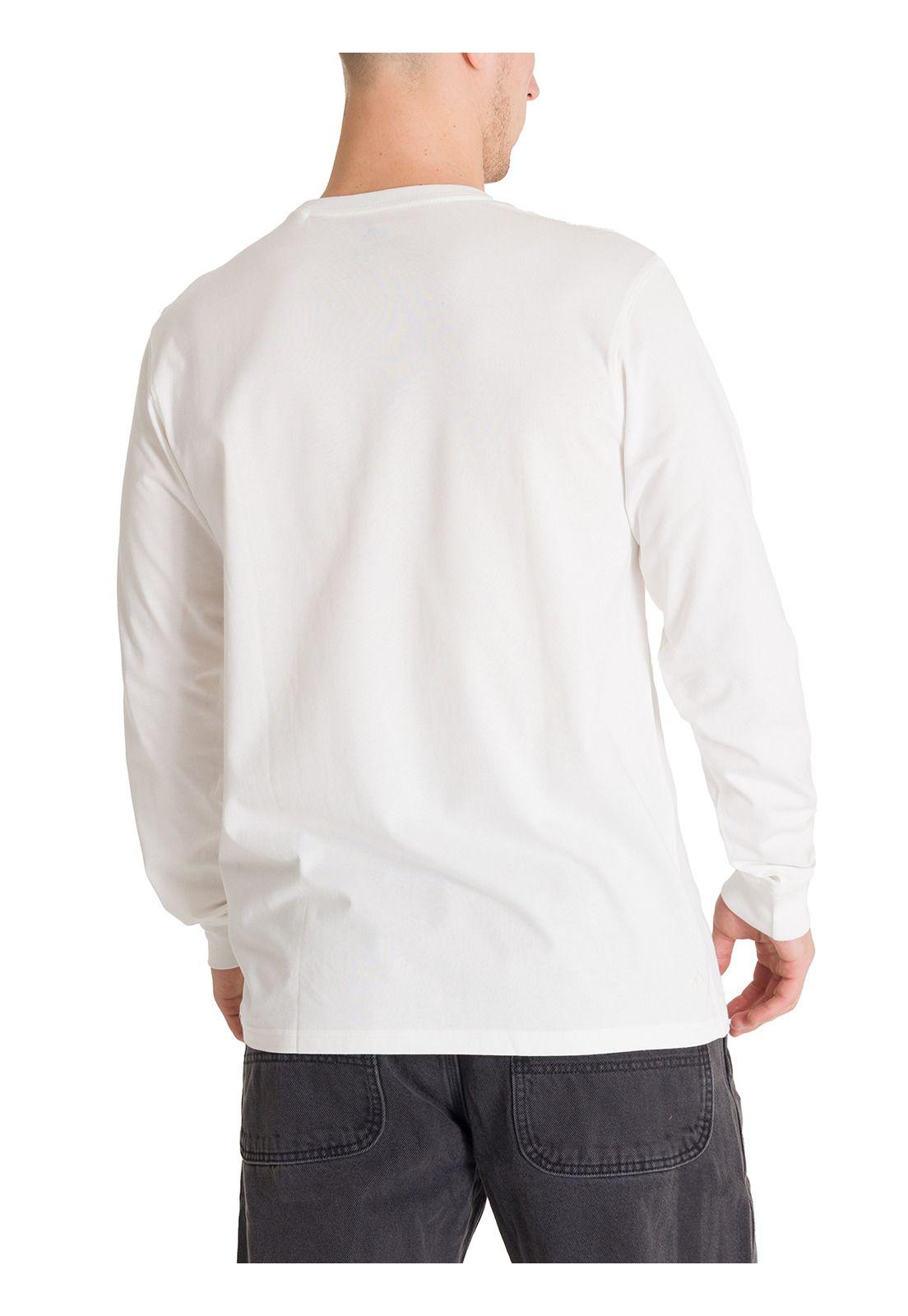 Polera Manga Larga Hombre Colfax Blanca Burton-3