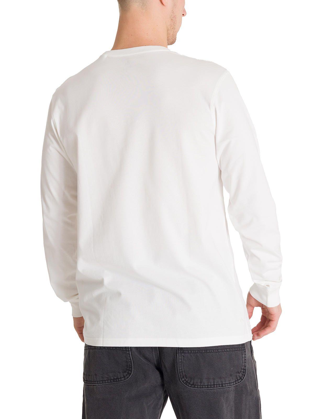 Polera Manga Larga Hombre Colfax Blanca Burton-3