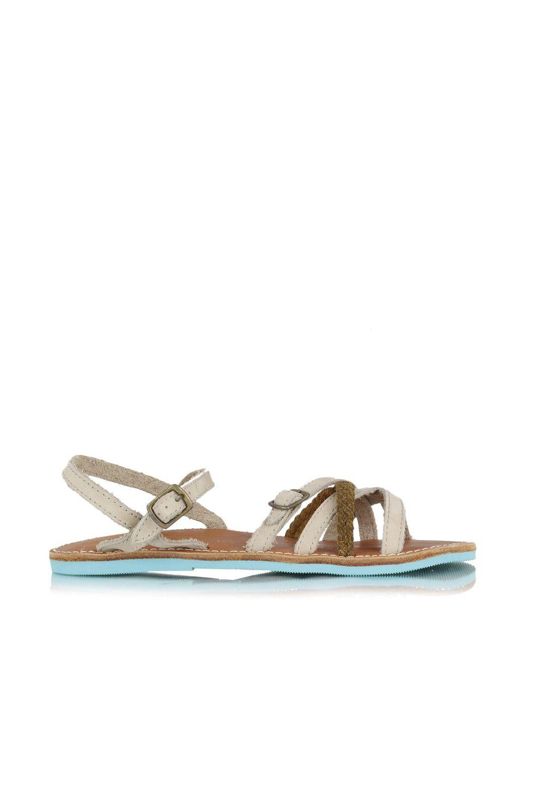 Sandalia Nina Cuero Isla Taupe-1