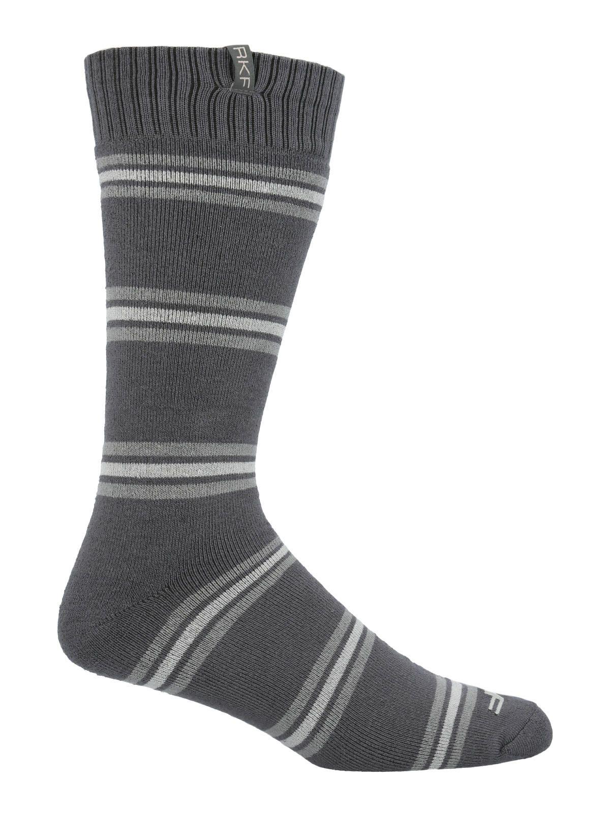 Calcetín Bambú Hombre Heavy Line Gris-0