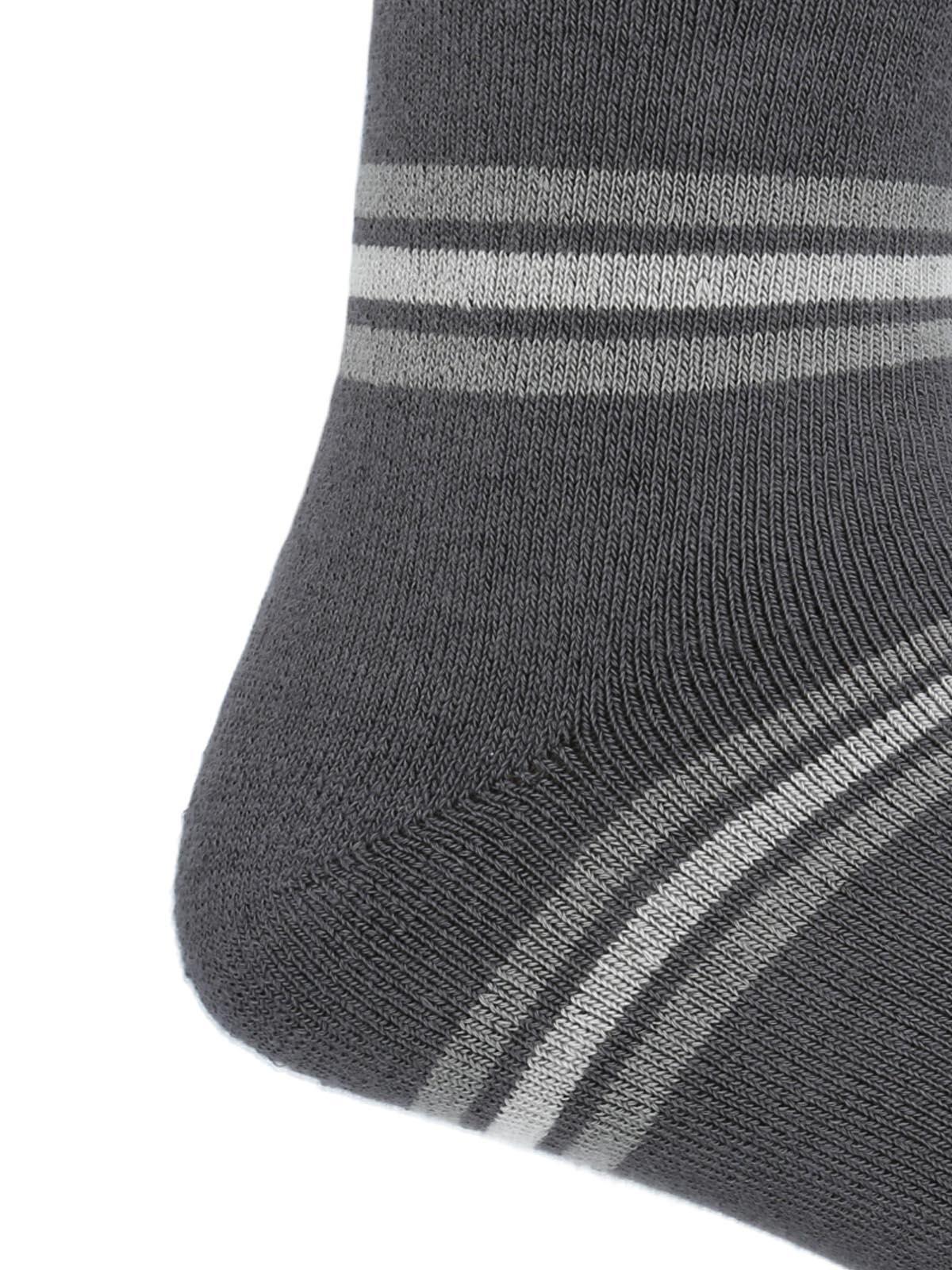 Calcetín Bambú Hombre Heavy Line Gris-1