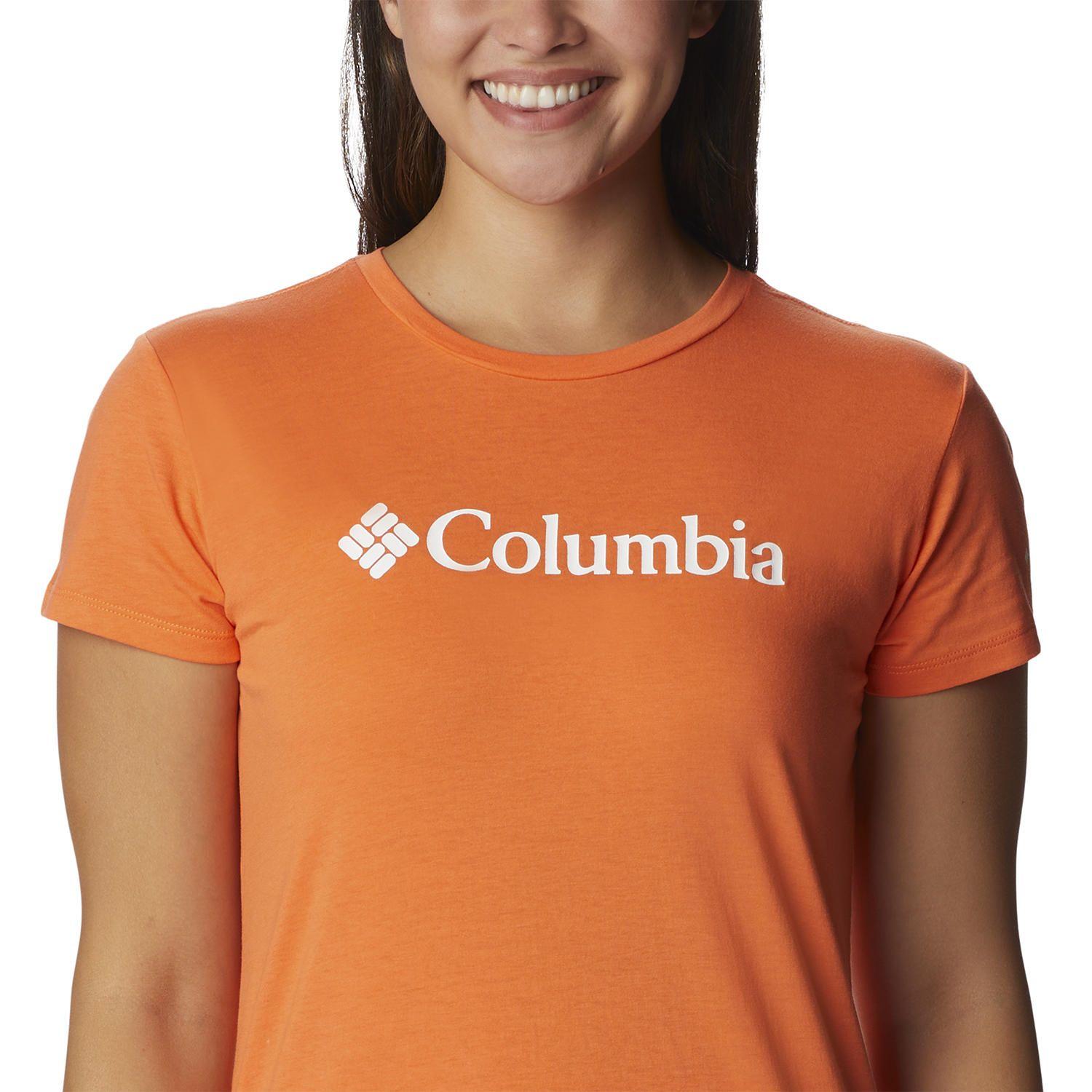 Polera M/C Trek Ss Graphic Tee Naranja Mujer-4