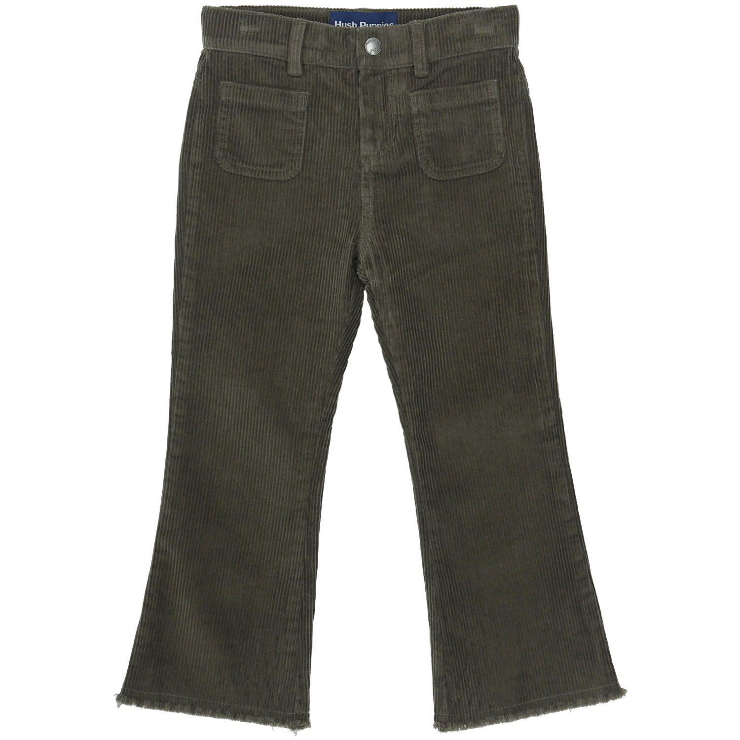 Pantalón Niña Cotele Verde-3