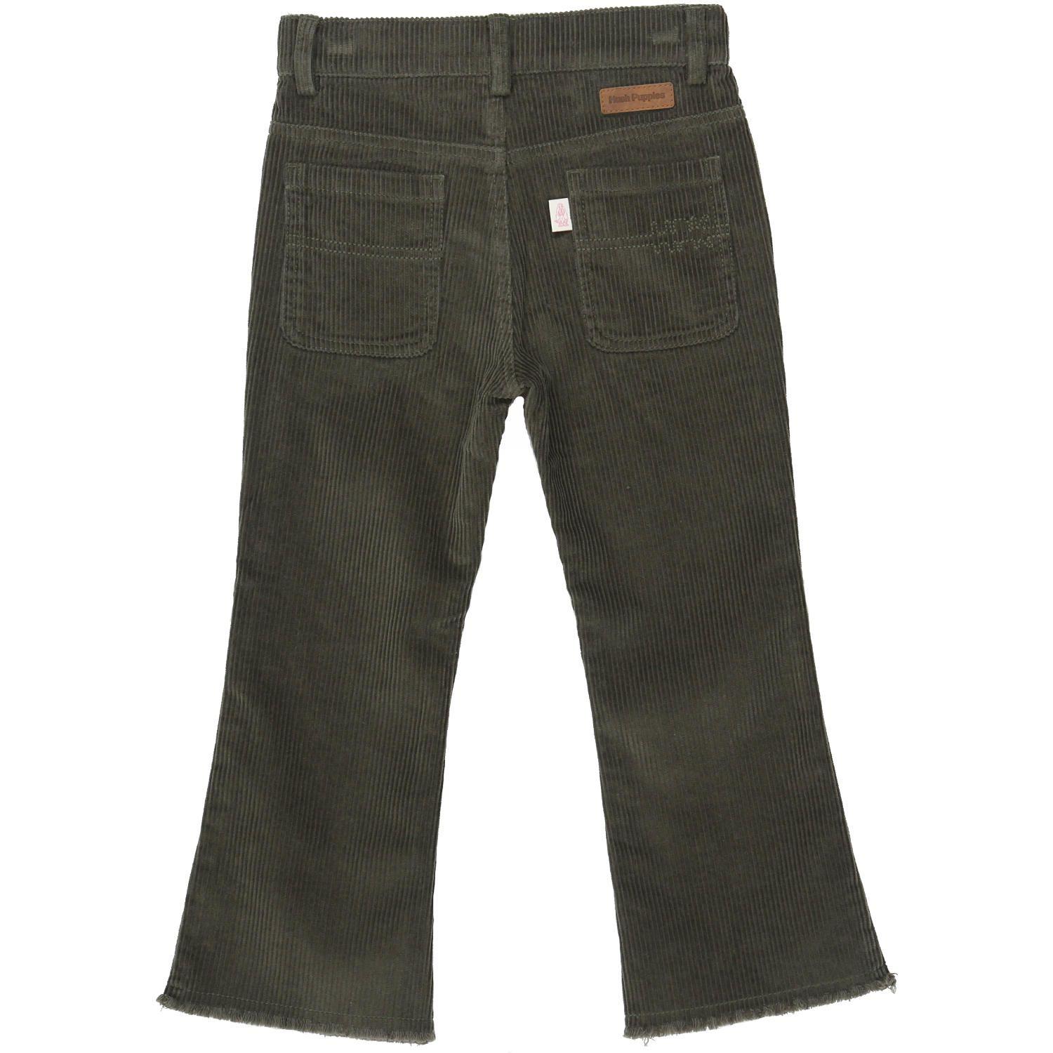 Pantalón Niña Cotele Verde-4