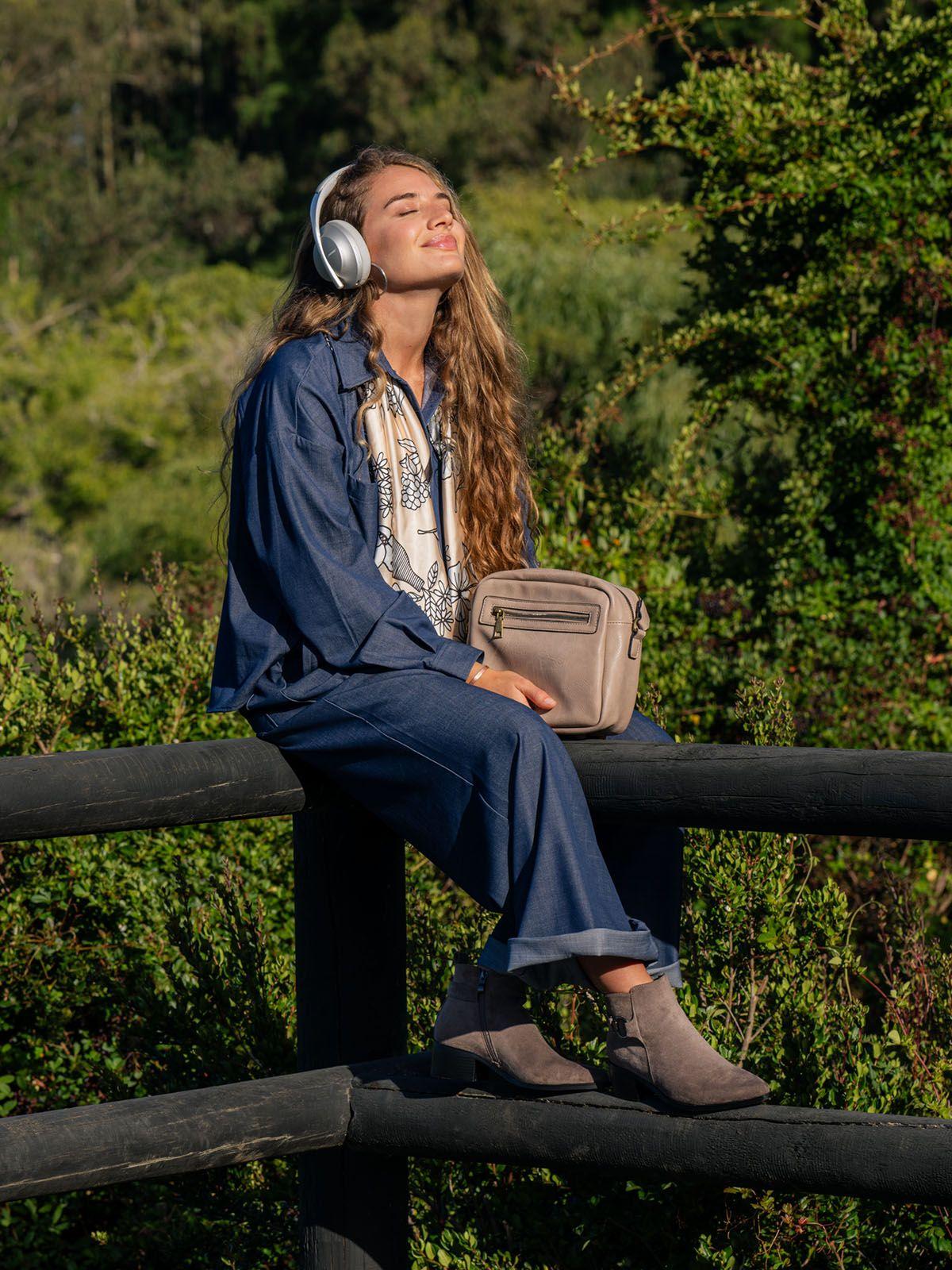 Botín Citadella Mujer Taupe-1