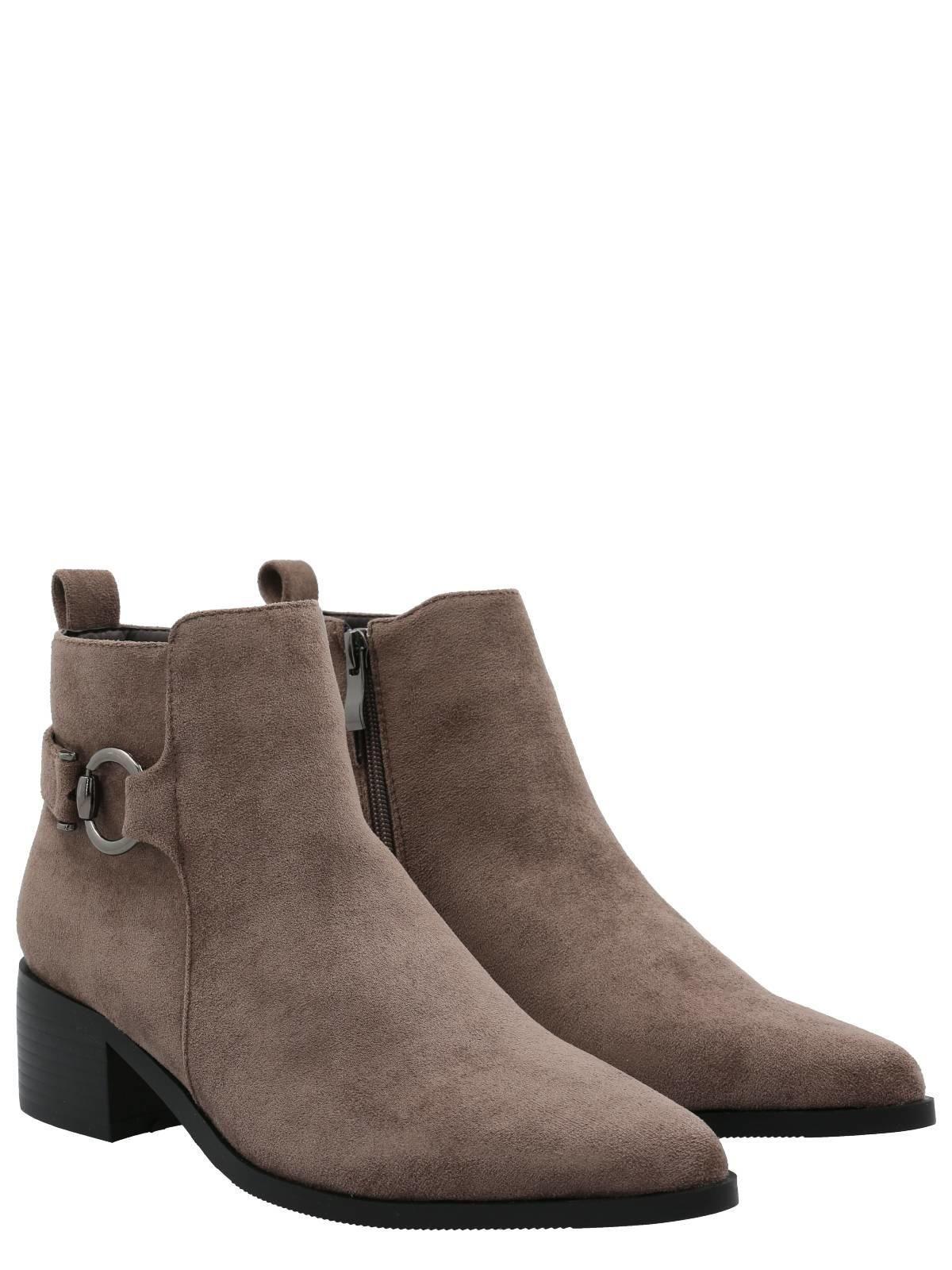 Botín Citadella Mujer Taupe-9
